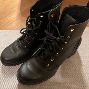 Cole Haan combat boots